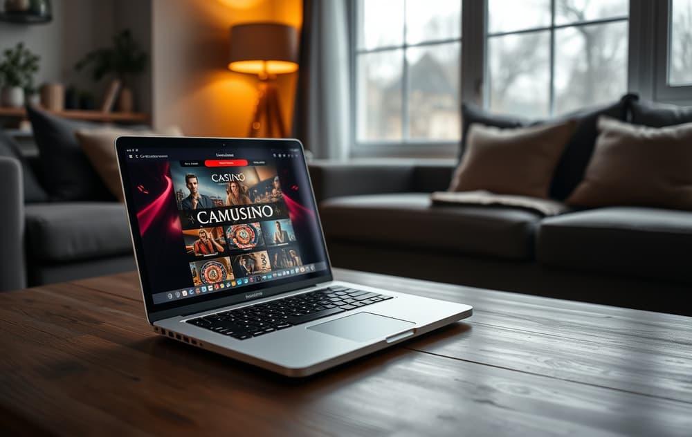 LysaCasino logo og grensesnitt for casino bonus uten innskudd